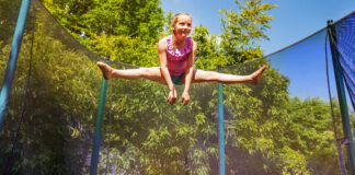 Berg trampolin