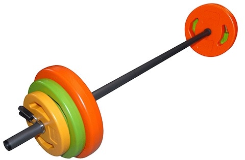 Tunturi Aerobic bodypump sæt - 20 kg