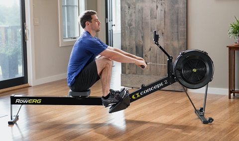 Concept2 romaskine i brug