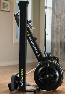 Concept2 romaskine sammenfoldet