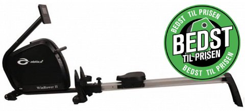 Abilica WinRower 2.0 romaskine (Bedste romaskine til prisen)